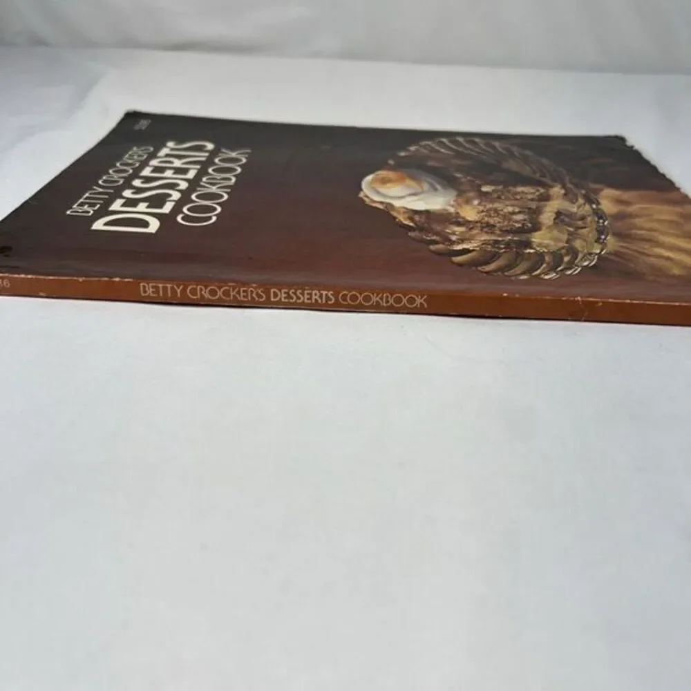 Betty Crocker's Desserts Cookbook Softcover 1978 Excellent Condition‎ Very RARE